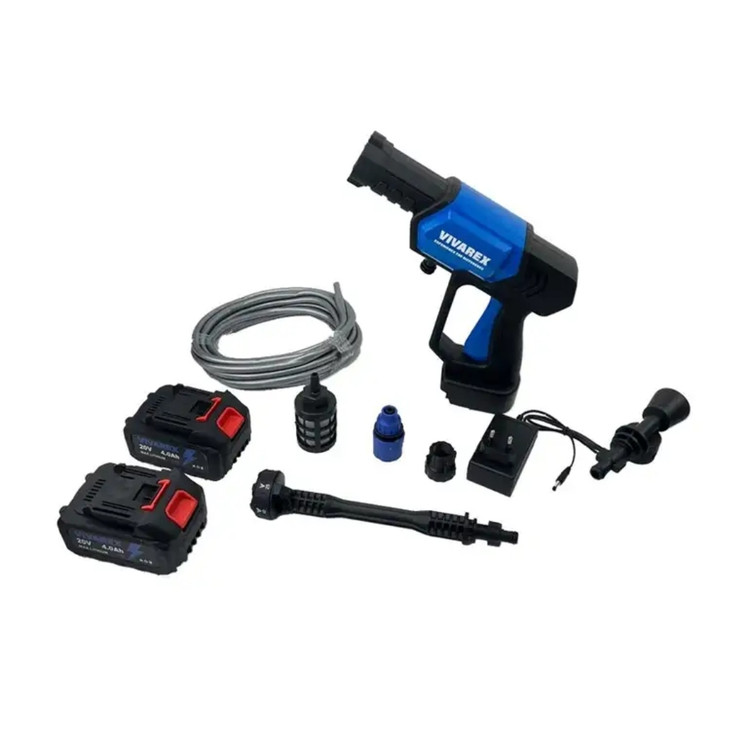 کارواش شارژی ذغالی ویوارکس VR2425V2-PW